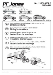 PF Jones 19230530PF Instructions De Montage