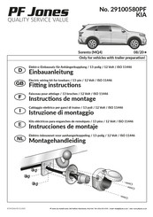 PF Jones 29100580PF Instructions De Montage