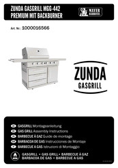 Mayer Barbecue ZUNDA MGG-442 Guide De Montage