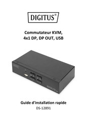 Digitus DS-12891 Guide D'installation Rapide
