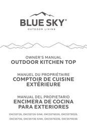 Blue Sky Outdoor Living OKCSST36 Manuel Du Propriétaire