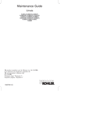 Kohler K-5024-T Guide D'entretien