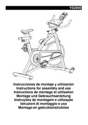 BH FITNESS YS2000 Instructions De Montage Et Utilisation