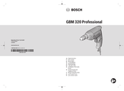 Bosch GBM 320 Professional Notice Originale