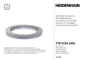 HEIDENHAIN TTR ECM 2400 Instructions De Montage