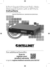 Intellinet Network Solutions IPS-08GM02-140W Instructions