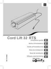 RTS Cord Lift 32 RTS Notice D'installation