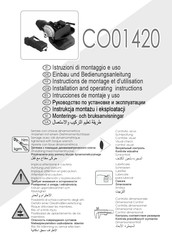 V.ORLANDI CO01420 Instructions De Montage Et D'utilisation