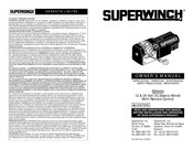 Superwinch S3500 Mode D'emploi