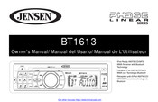 Jensen BT1613 Manuel De L'utilisateur