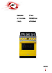 Smeg CPF9GPYW Mode D'emploi