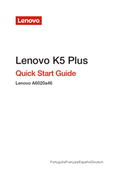 Lenovo K5 Guide De Démarrage Rapide