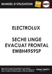 Electrolux EW8H4959SP Notice D'utilisation