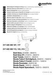 Westfalia Automotive 317 420 300 107 Notice De Montage Et D'utilisation