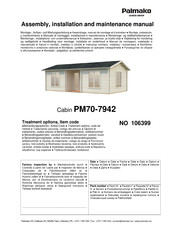 Lemeks Palmako PM70-7942 Assemblage, Manuel De Montage Et D'entretien