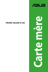 Asus PRIME H610M-K D4 Mode D'emploi