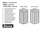 RAVAK APSS-90 Instructions De Montage