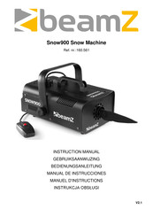 Beamz SNOW900 Manuel D'instructions