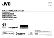 JVC KD-X330BTS Manuel D'instructions
