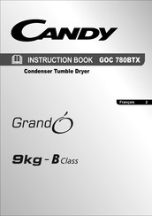 Candy GOC 780BTX Manuel D'instructions