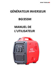 MW TOOLS BGI35SM Manuel De L'utilisateur