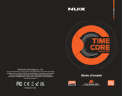 Nux TIME CORE DELUXE MKII Mode D'emploi