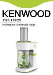 Kenwood FGP20 Manuel D'instructions