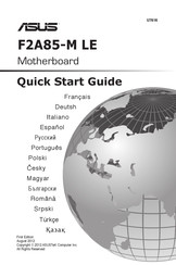 Asus F2A85-M LE Guide De Démarrage Rapide