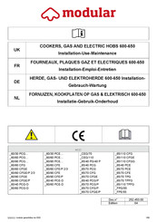 Modular 65/70 PCE Installation-Emploi-Entretien