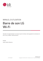 LG SN8Y Manuel D'utilisation