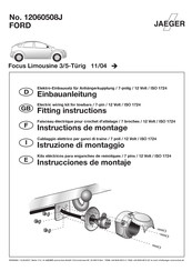 Jaeger 12060508J Instructions De Montage