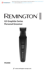 Remington G3 Graphite Serie Mode D'emploi
