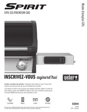 Weber SPIRIT EPX-315 PREMIUM GBS Mode D'emploi