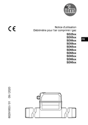 IFM SD86 Série Notice D'utilisation