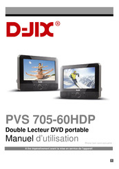 D-JIX PVS 705-60HDP Manuel D'utilisation