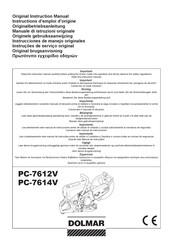 Dolmar PC-7614V Instructions D'emploi D'origine