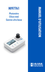 Hanna Instruments HI97761 Manuel D'utilisation