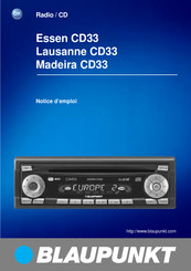 Blaupunkt Lausanne CD33 Notice D'emploi