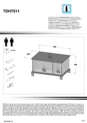 Forte TDHT511 Notice De Montage