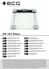 ECG OV 127 Glass Mode D'emploi