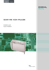 Diehl Metering IZAR RE 434 PULSE Guide D'installation