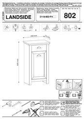 trendteam LANDSIDE 2118-802-F4 Instructions De Montage