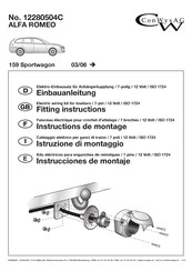 ConWys AG 12280504C Instructions De Montage