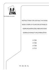 ETNA A 7300 Mode D'emploi