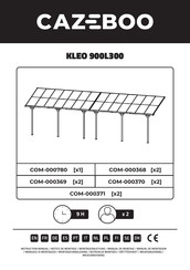 CAZEBOO KLEO 900L300 Mode D'emploi