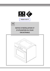 FAR FME6514XATV Notice D'installation Et D'utilisation