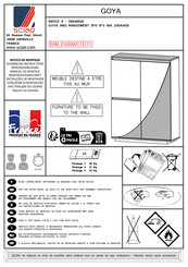 SCIAE GOYA 3602 RANGEMENT 3PO 23SA3430 Instructions De Montage