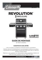 Coleman REVOLUTION G53205 Guide De Montage