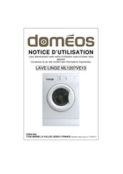 DOMEOS ML1207VE13 Notice D'utilisation