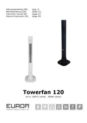 EUROM Towerfan 120 Manual D'instructions